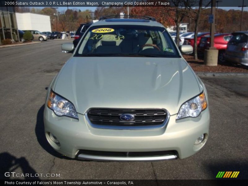 Champagne Gold Opalescent / Taupe 2006 Subaru Outback 3.0 R L.L.Bean Edition Wagon