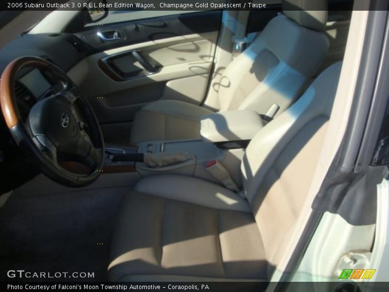 Champagne Gold Opalescent / Taupe 2006 Subaru Outback 3.0 R L.L.Bean Edition Wagon