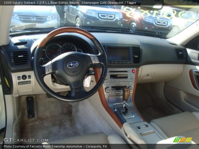 Champagne Gold Opalescent / Taupe 2006 Subaru Outback 3.0 R L.L.Bean Edition Wagon