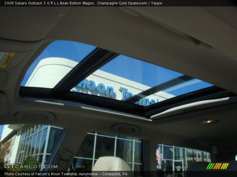 Champagne Gold Opalescent / Taupe 2006 Subaru Outback 3.0 R L.L.Bean Edition Wagon