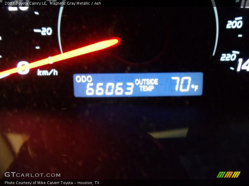 Magnetic Gray Metallic / Ash 2007 Toyota Camry LE