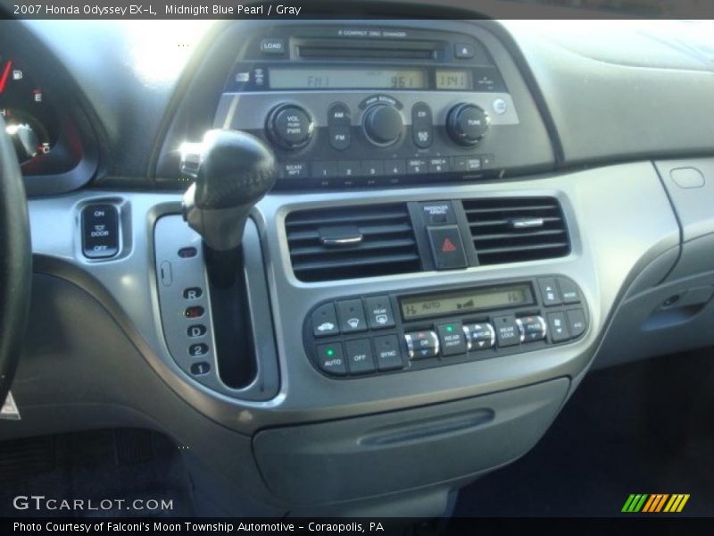 Midnight Blue Pearl / Gray 2007 Honda Odyssey EX-L