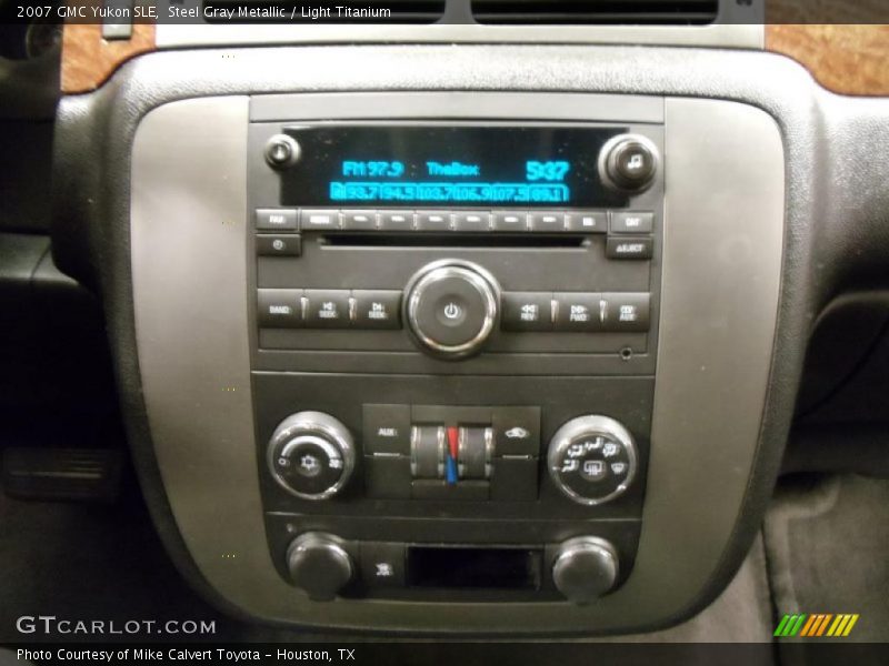 Steel Gray Metallic / Light Titanium 2007 GMC Yukon SLE