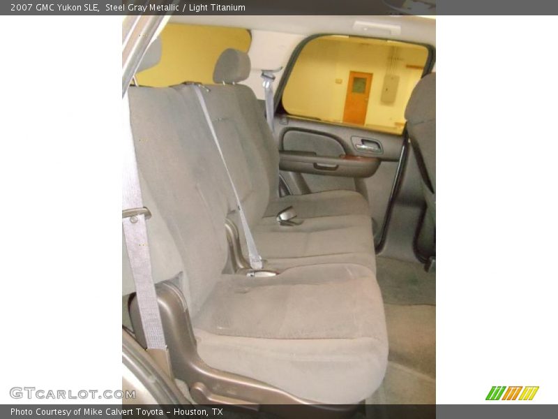 Steel Gray Metallic / Light Titanium 2007 GMC Yukon SLE