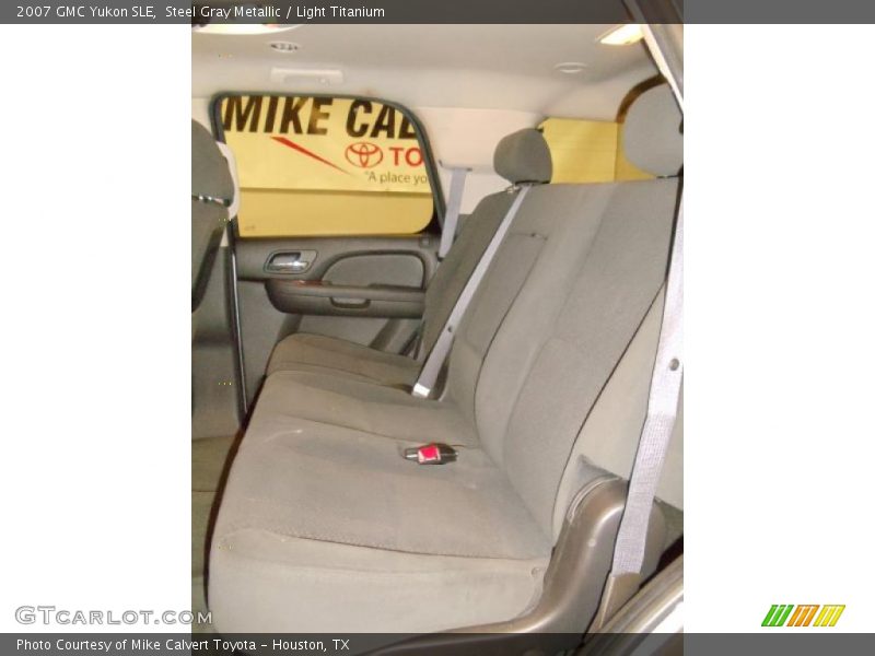 Steel Gray Metallic / Light Titanium 2007 GMC Yukon SLE