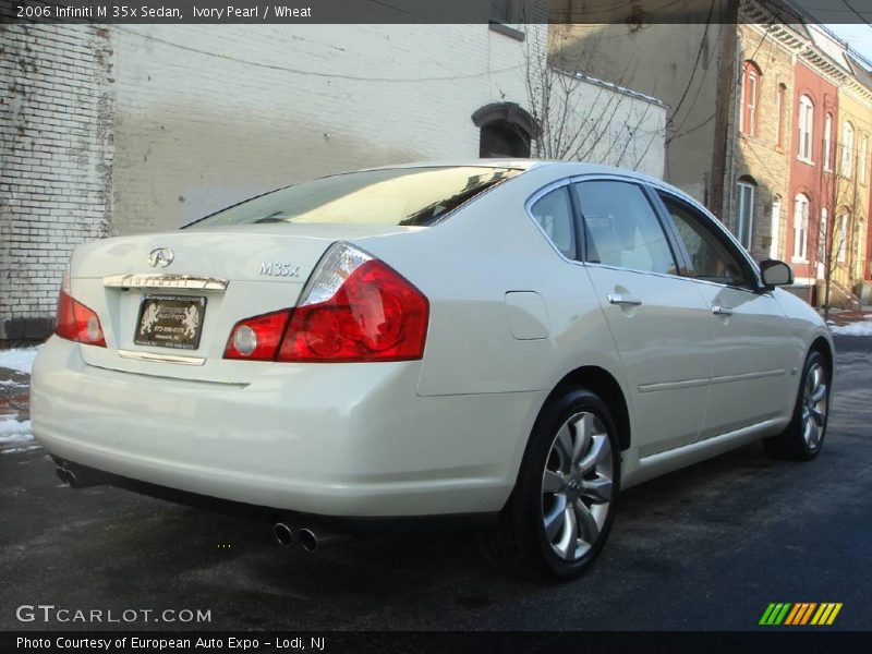 Ivory Pearl / Wheat 2006 Infiniti M 35x Sedan