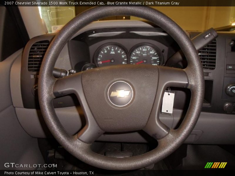  2007 Silverado 1500 Work Truck Extended Cab Steering Wheel