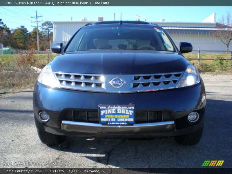 Midnight Blue Pearl / Cafe Latte 2006 Nissan Murano SL AWD