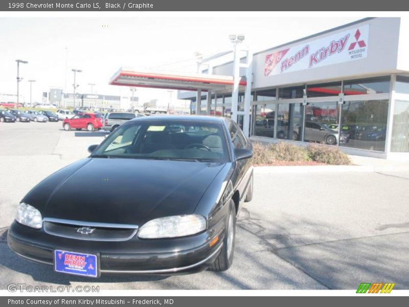 Black / Graphite 1998 Chevrolet Monte Carlo LS