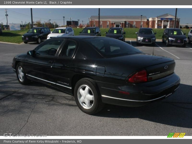 Black / Graphite 1998 Chevrolet Monte Carlo LS