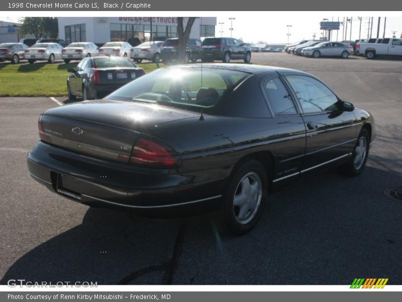 Black / Graphite 1998 Chevrolet Monte Carlo LS