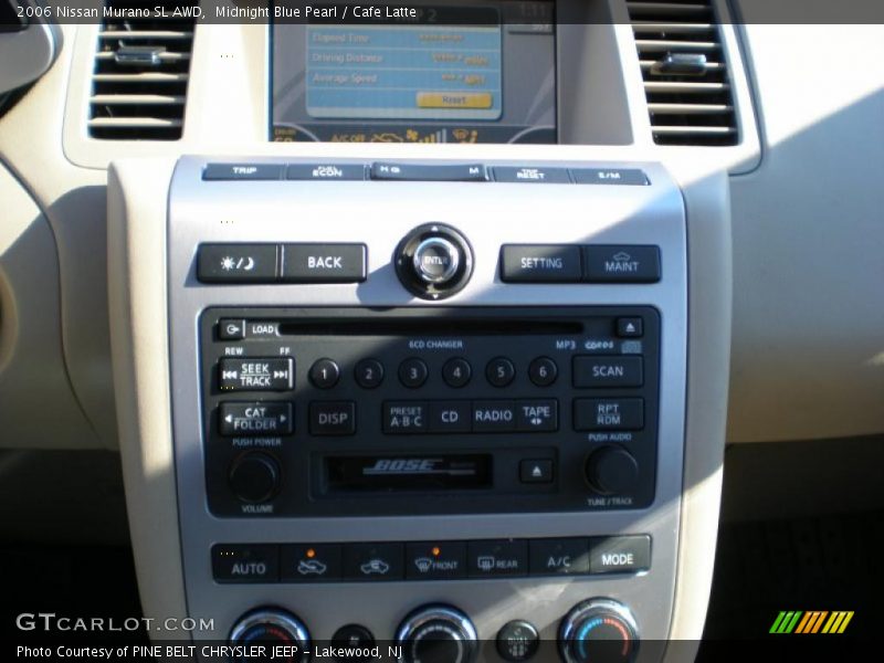 Midnight Blue Pearl / Cafe Latte 2006 Nissan Murano SL AWD