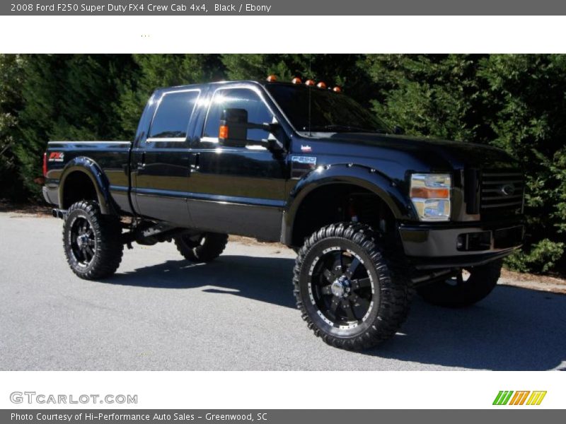  2008 F250 Super Duty FX4 Crew Cab 4x4 Black