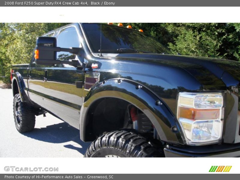 Black / Ebony 2008 Ford F250 Super Duty FX4 Crew Cab 4x4