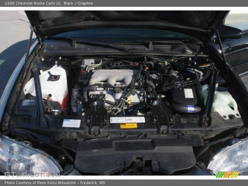  1998 Monte Carlo LS Engine - 3.1 Liter OHV 12 Valve V6