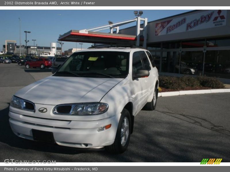 Arctic White / Pewter 2002 Oldsmobile Bravada AWD