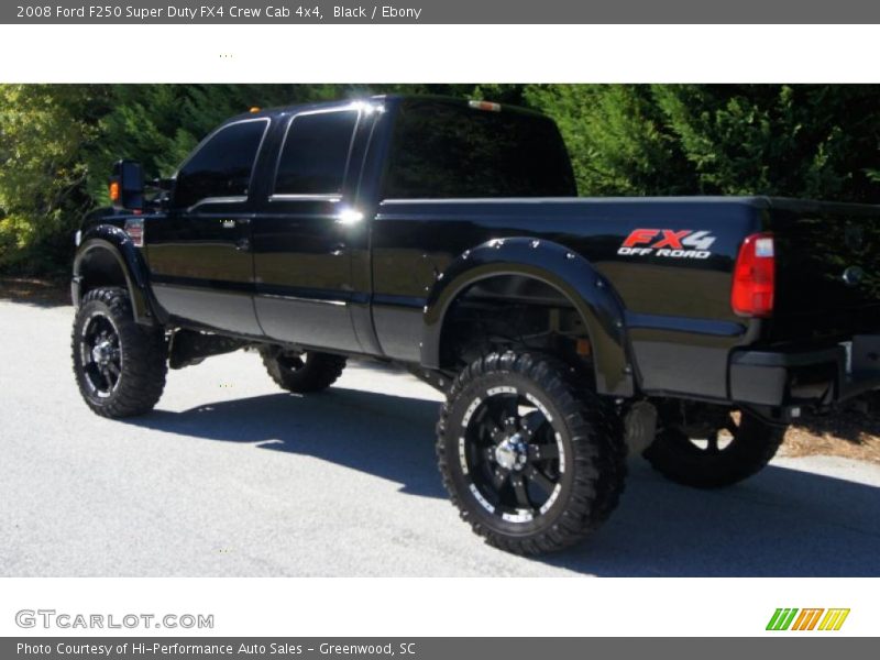 Black / Ebony 2008 Ford F250 Super Duty FX4 Crew Cab 4x4