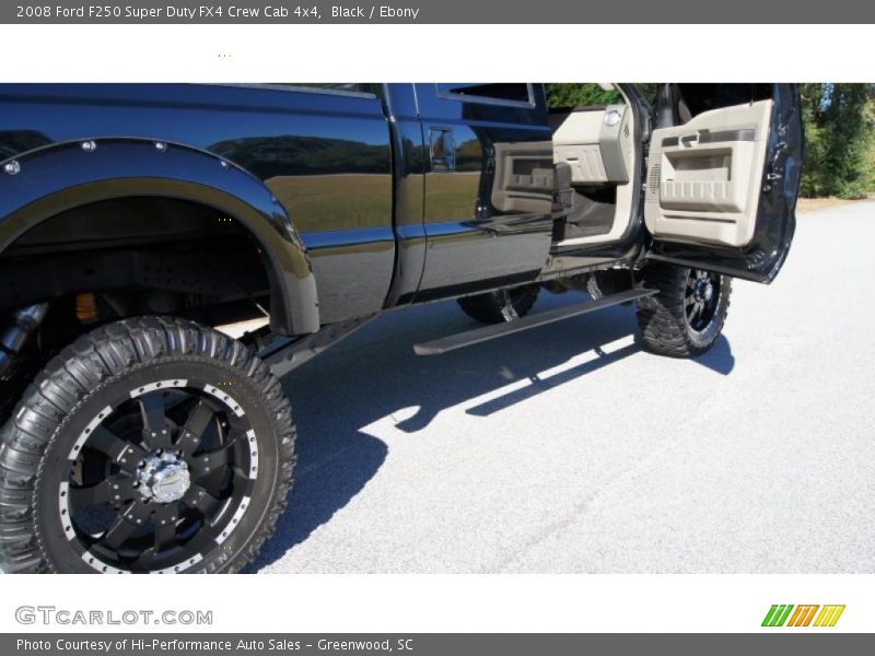 Black / Ebony 2008 Ford F250 Super Duty FX4 Crew Cab 4x4