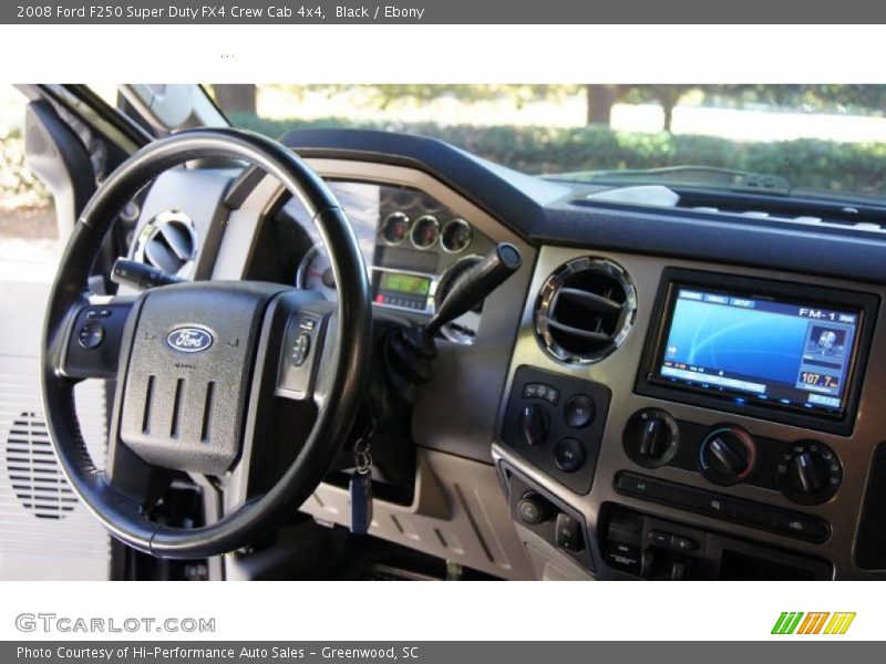 Navigation of 2008 F250 Super Duty FX4 Crew Cab 4x4