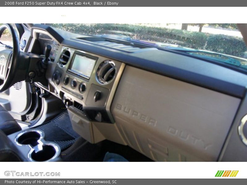 Black / Ebony 2008 Ford F250 Super Duty FX4 Crew Cab 4x4