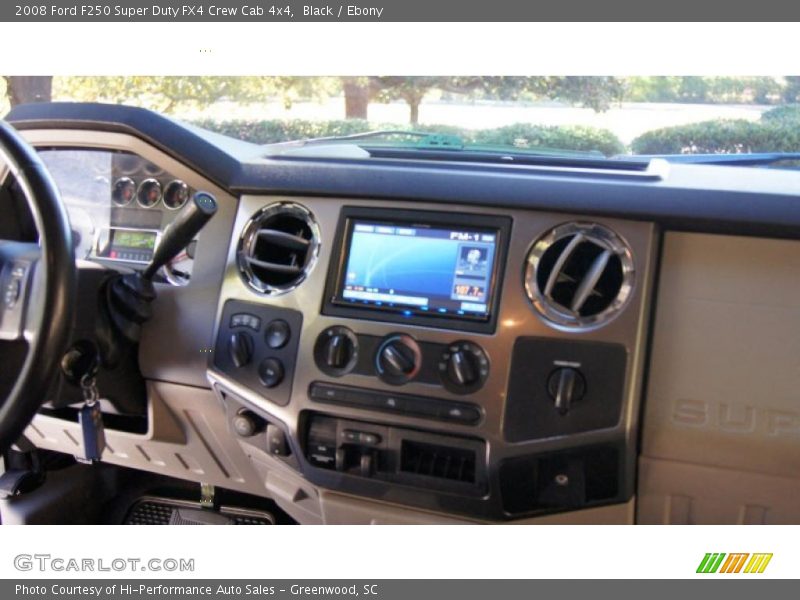 Black / Ebony 2008 Ford F250 Super Duty FX4 Crew Cab 4x4