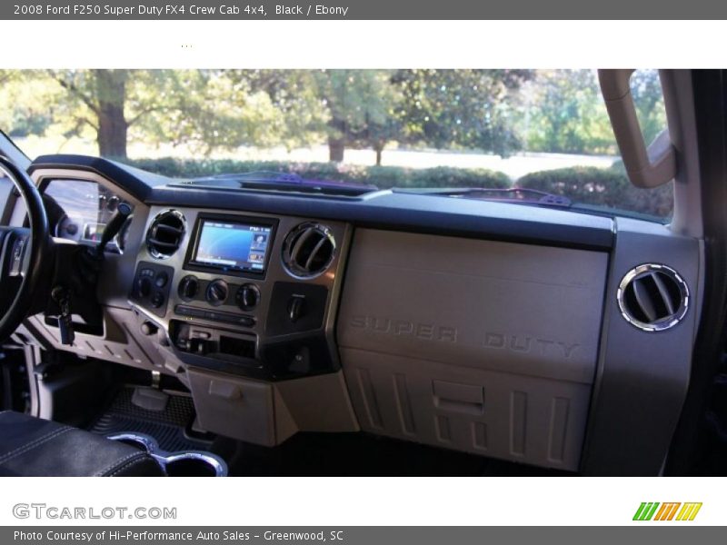 Black / Ebony 2008 Ford F250 Super Duty FX4 Crew Cab 4x4