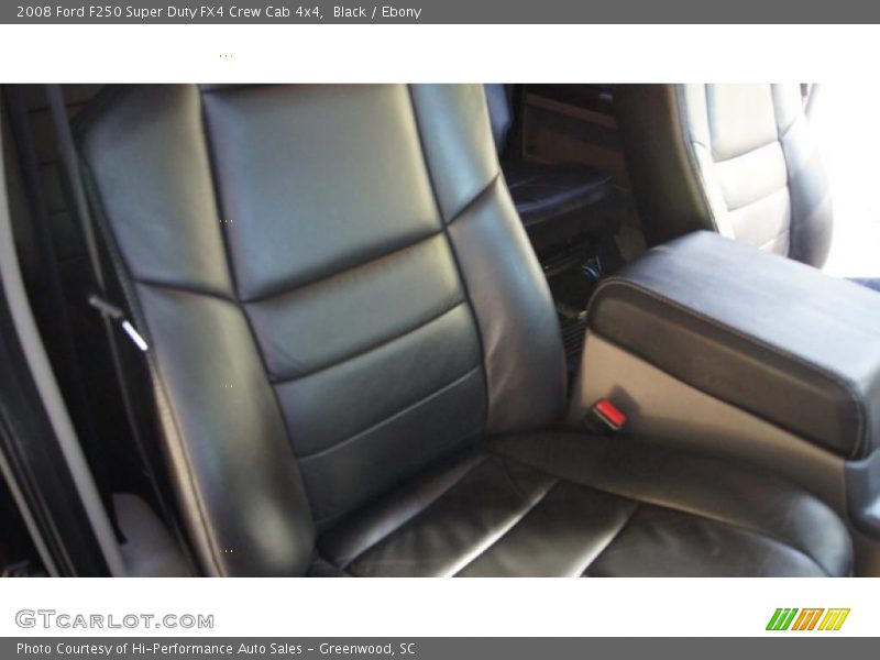 Black / Ebony 2008 Ford F250 Super Duty FX4 Crew Cab 4x4