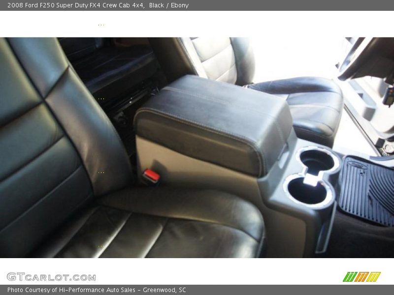 Black / Ebony 2008 Ford F250 Super Duty FX4 Crew Cab 4x4