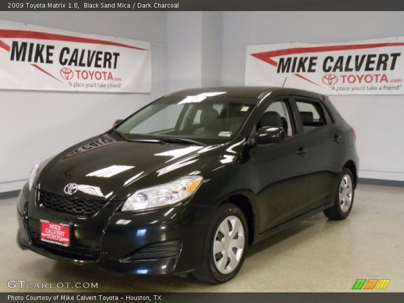 Black Sand Mica / Dark Charcoal 2009 Toyota Matrix 1.8