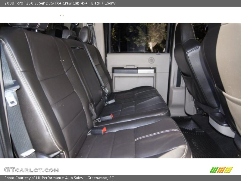 Black / Ebony 2008 Ford F250 Super Duty FX4 Crew Cab 4x4