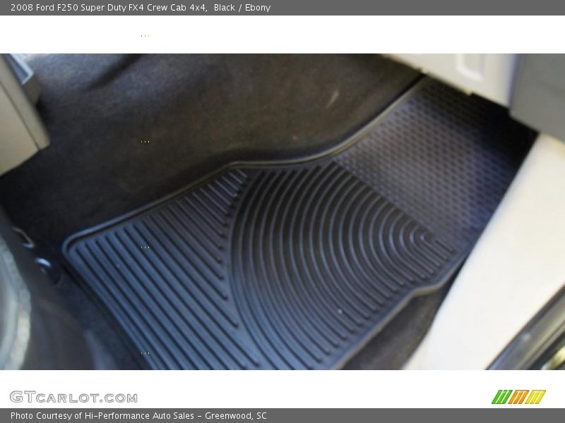 Black / Ebony 2008 Ford F250 Super Duty FX4 Crew Cab 4x4