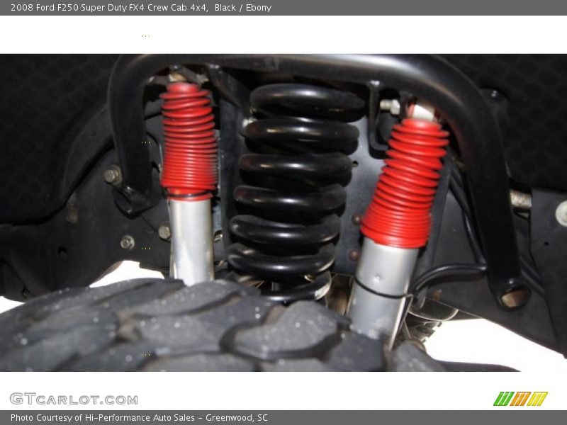 Black / Ebony 2008 Ford F250 Super Duty FX4 Crew Cab 4x4