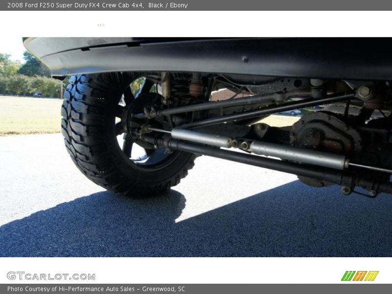 Black / Ebony 2008 Ford F250 Super Duty FX4 Crew Cab 4x4