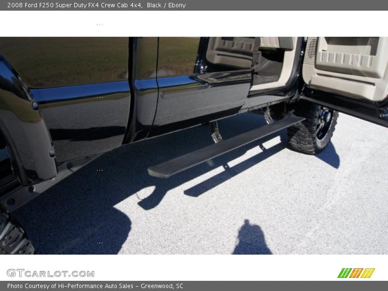 Black / Ebony 2008 Ford F250 Super Duty FX4 Crew Cab 4x4