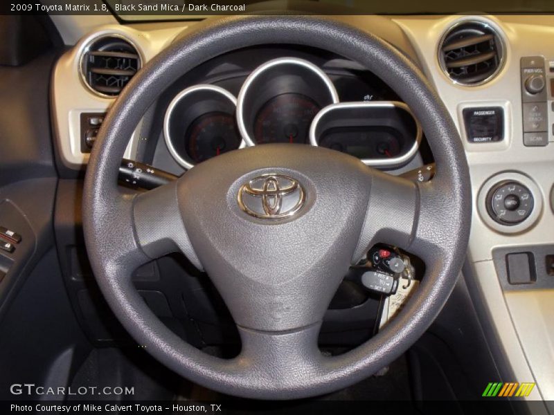 Black Sand Mica / Dark Charcoal 2009 Toyota Matrix 1.8