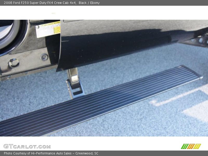 Black / Ebony 2008 Ford F250 Super Duty FX4 Crew Cab 4x4