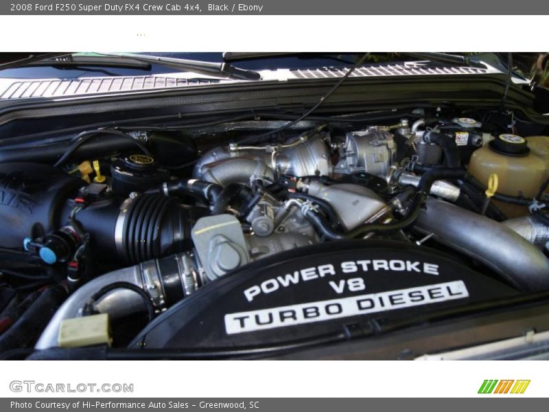  2008 F250 Super Duty FX4 Crew Cab 4x4 Engine - 6.4L 32V Power Stroke Turbo Diesel V8