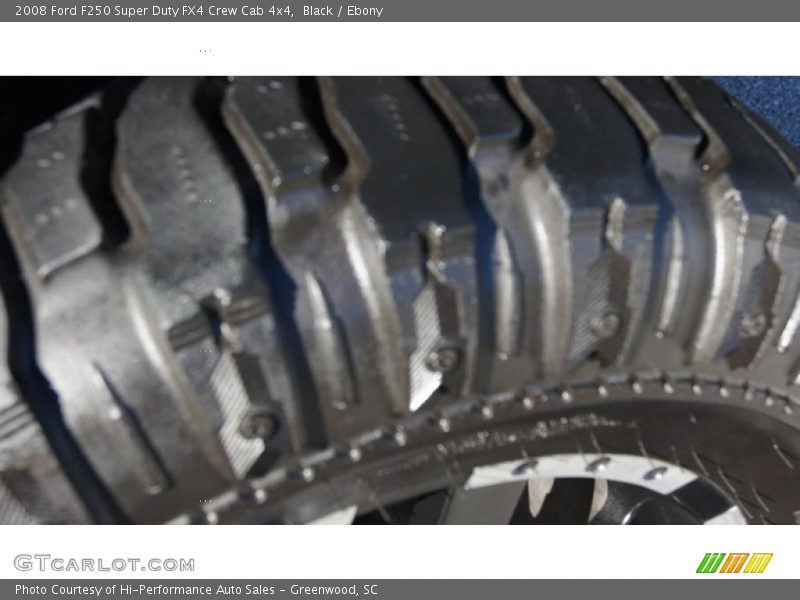 Black / Ebony 2008 Ford F250 Super Duty FX4 Crew Cab 4x4