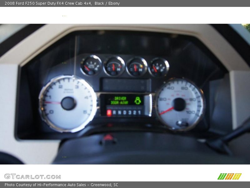 Black / Ebony 2008 Ford F250 Super Duty FX4 Crew Cab 4x4