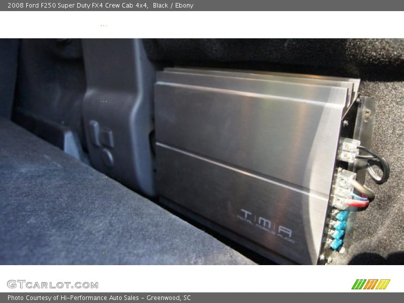 Black / Ebony 2008 Ford F250 Super Duty FX4 Crew Cab 4x4