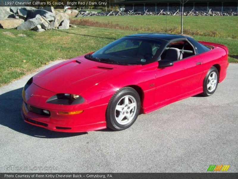Bright Red / Dark Grey 1997 Chevrolet Camaro RS Coupe