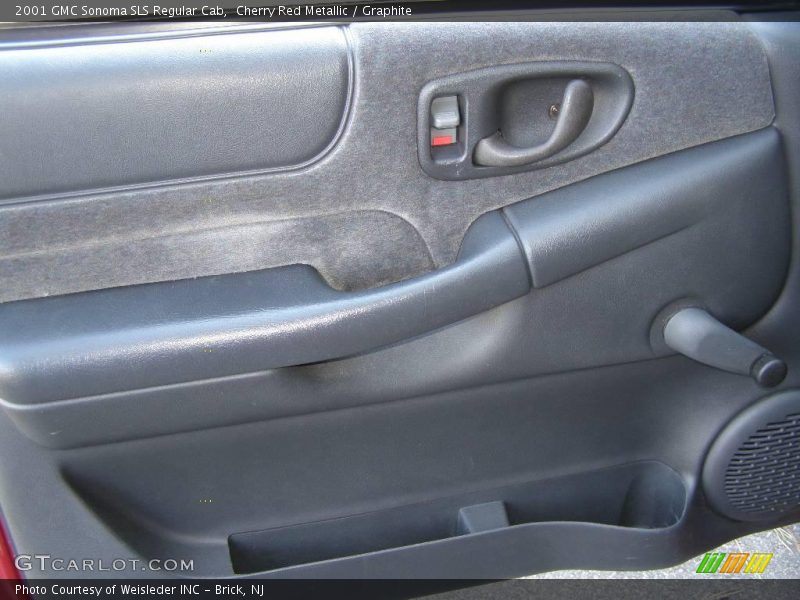 Cherry Red Metallic / Graphite 2001 GMC Sonoma SLS Regular Cab
