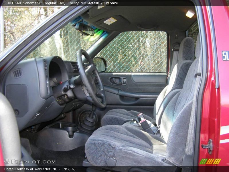 Cherry Red Metallic / Graphite 2001 GMC Sonoma SLS Regular Cab