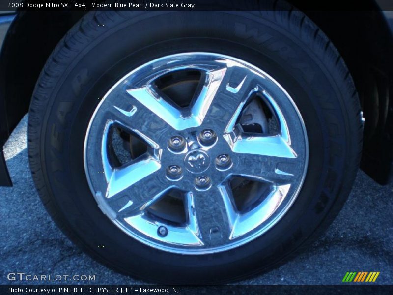 Modern Blue Pearl / Dark Slate Gray 2008 Dodge Nitro SXT 4x4