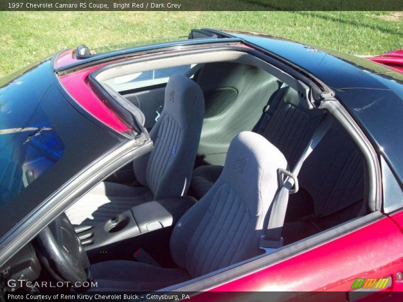  1997 Camaro RS Coupe Dark Grey Interior