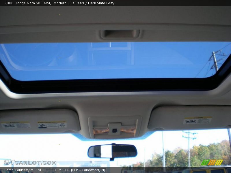 Modern Blue Pearl / Dark Slate Gray 2008 Dodge Nitro SXT 4x4