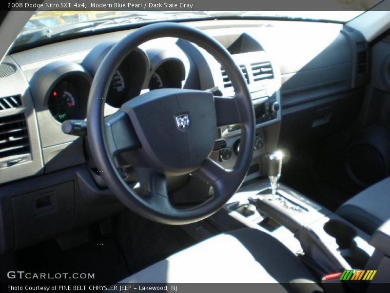 Modern Blue Pearl / Dark Slate Gray 2008 Dodge Nitro SXT 4x4