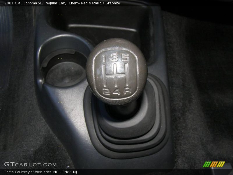 Cherry Red Metallic / Graphite 2001 GMC Sonoma SLS Regular Cab