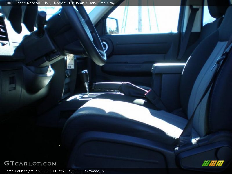 Modern Blue Pearl / Dark Slate Gray 2008 Dodge Nitro SXT 4x4