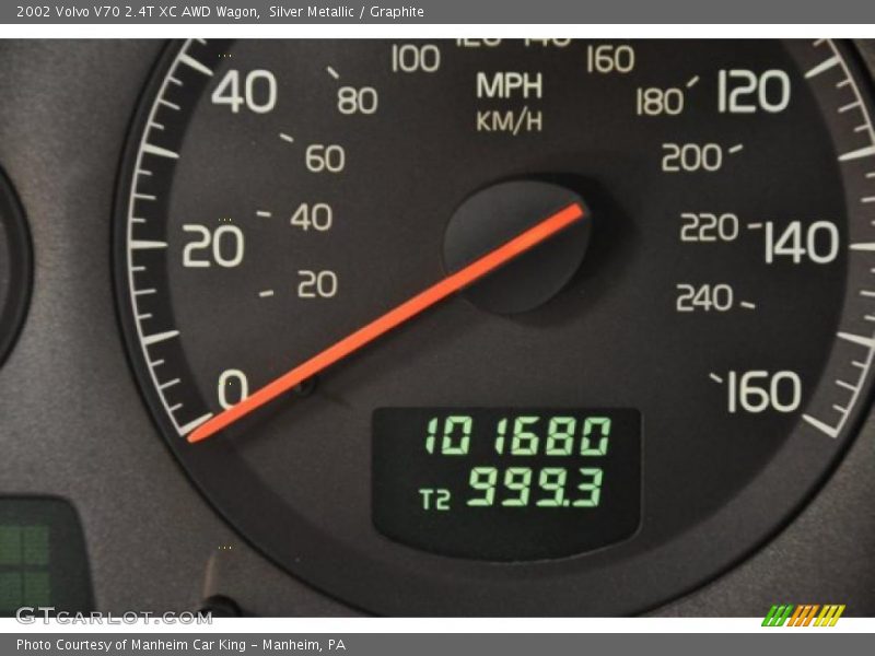 Silver Metallic / Graphite 2002 Volvo V70 2.4T XC AWD Wagon